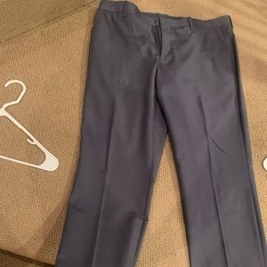 Pair of INC, international gray slim dress man’s pants size 34x32